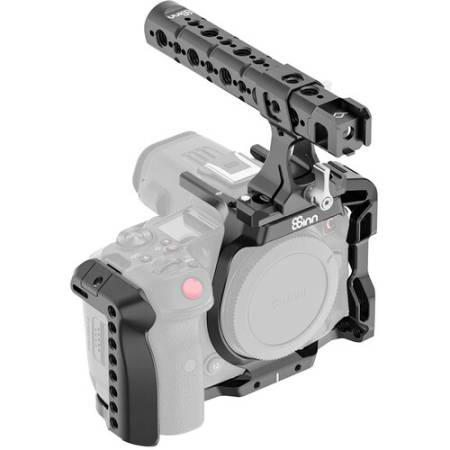 8Sinn Cage for Canon EOS R5C + Top Handle Pro V2 - klatka operatorska z uchwytem górnym do Canon EOS R5C_Klatka z przodu